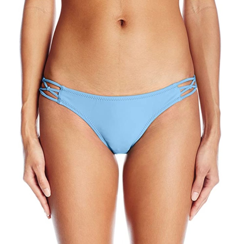 Volcom Women's Simply Solid Full Bikini Bottom L